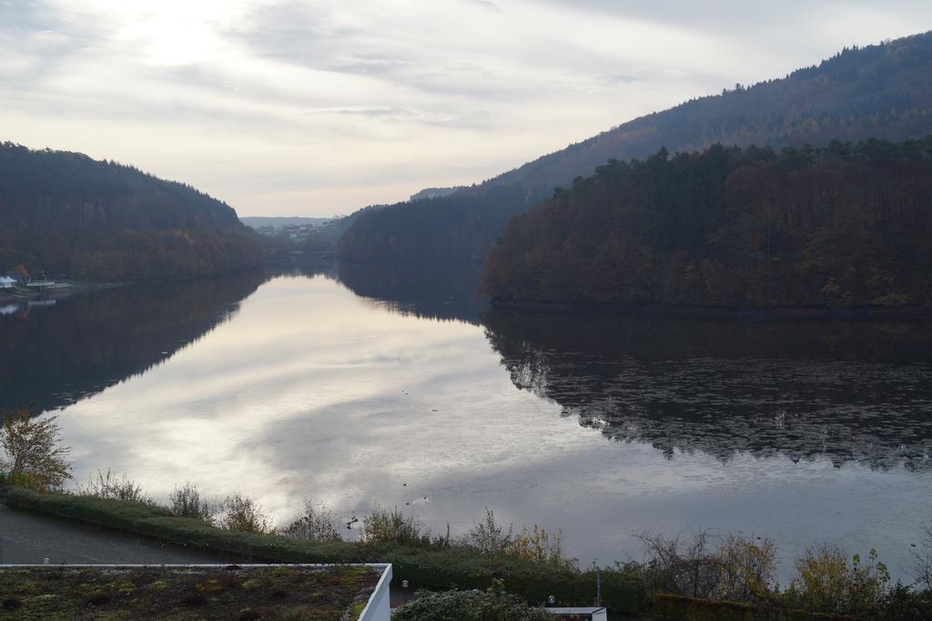 Ferienhaus Stausee Bitburg Biersdorf Exteriör bild